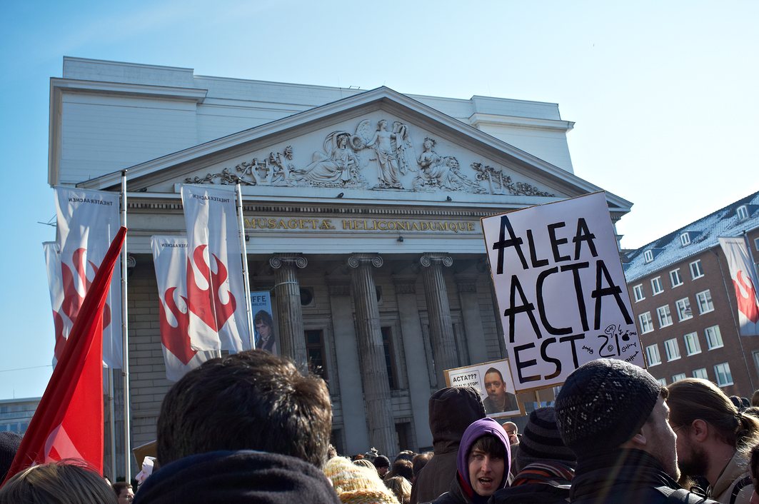 Anti ACTA Demo Aachen