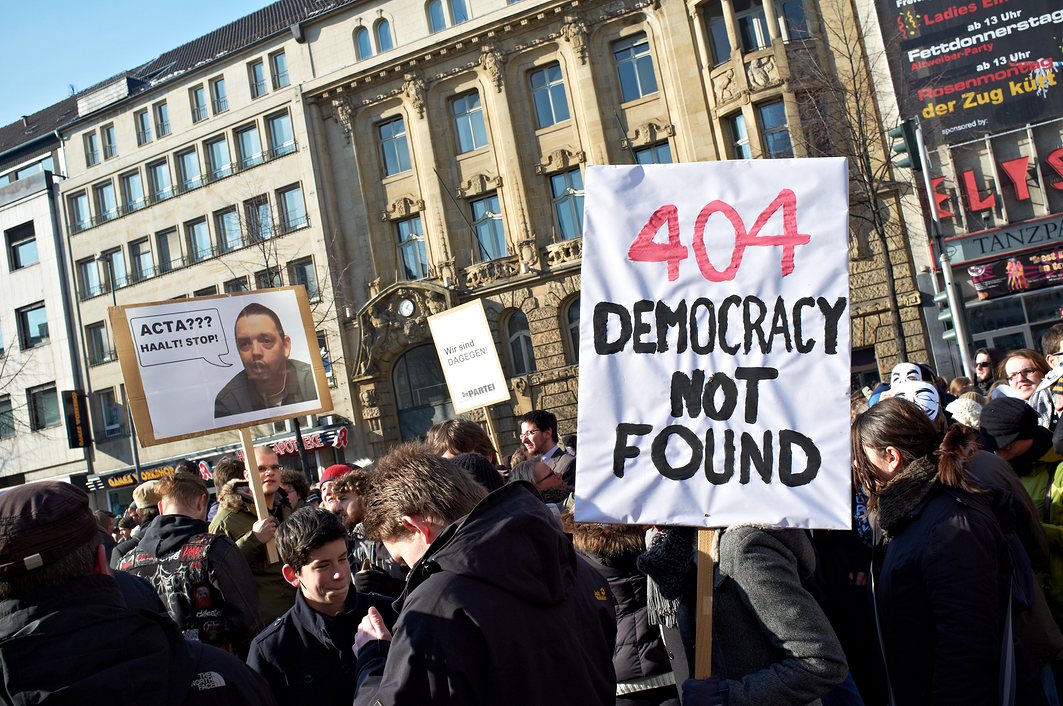 Anti ACTA Demo Aachen