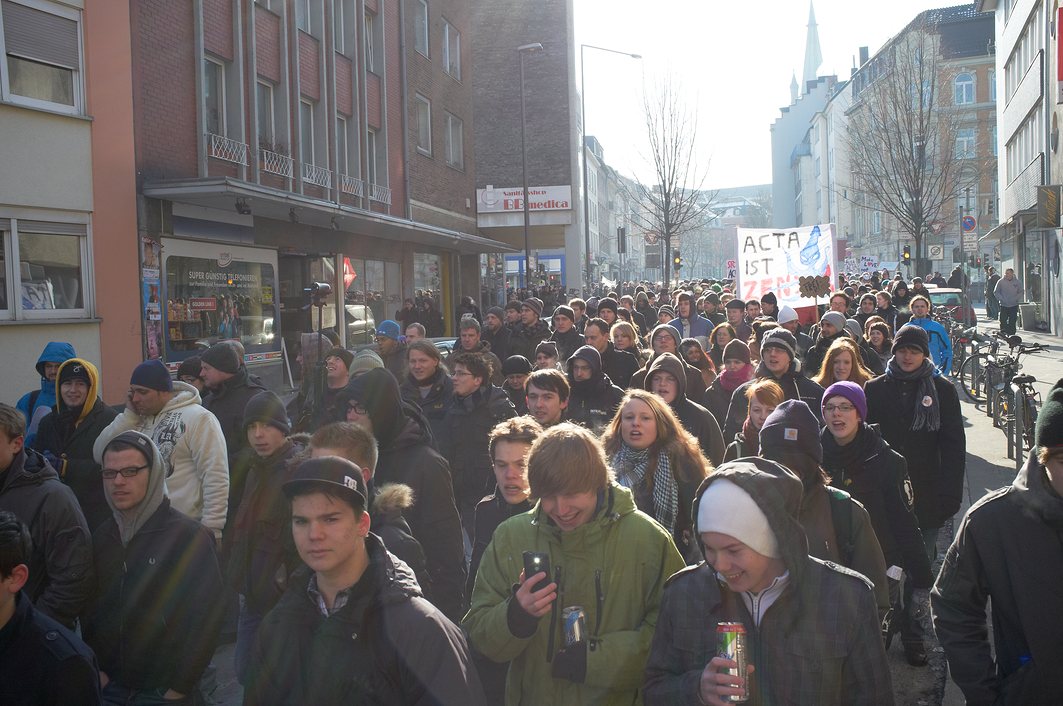 Anti ACTA Demo Aachen