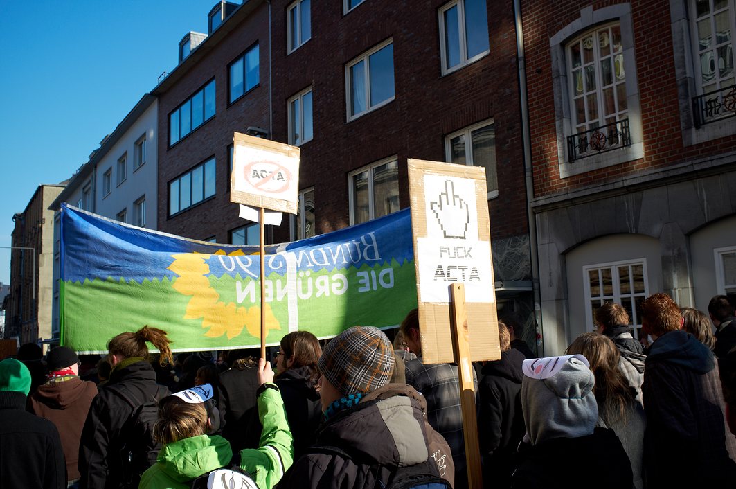 Anti ACTA Demo Aachen