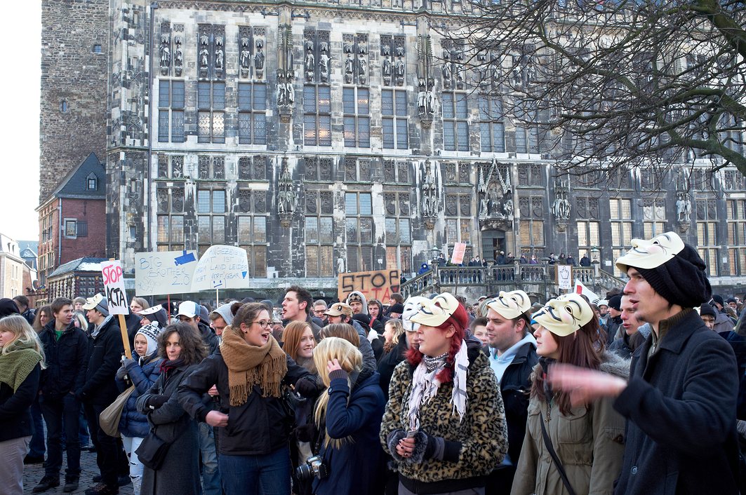 Anti ACTA Demo Aachen