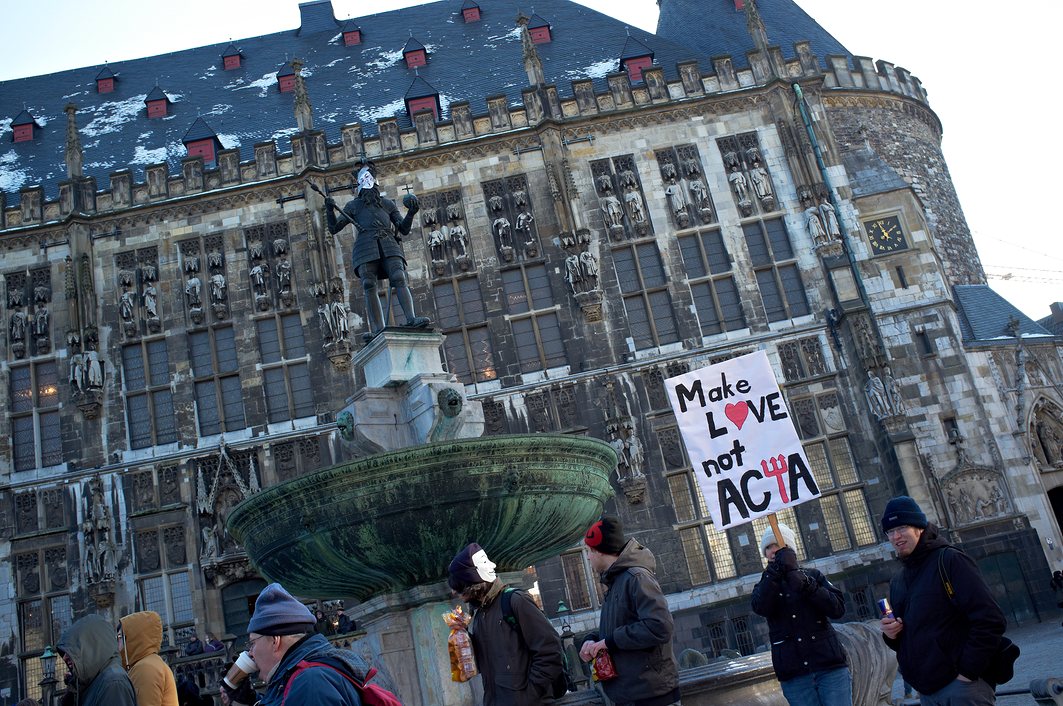 Anti ACTA Demo Aachen