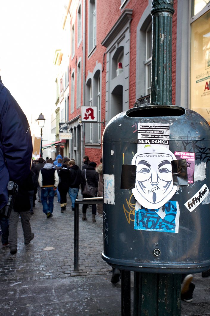 Anti ACTA Demo Aachen