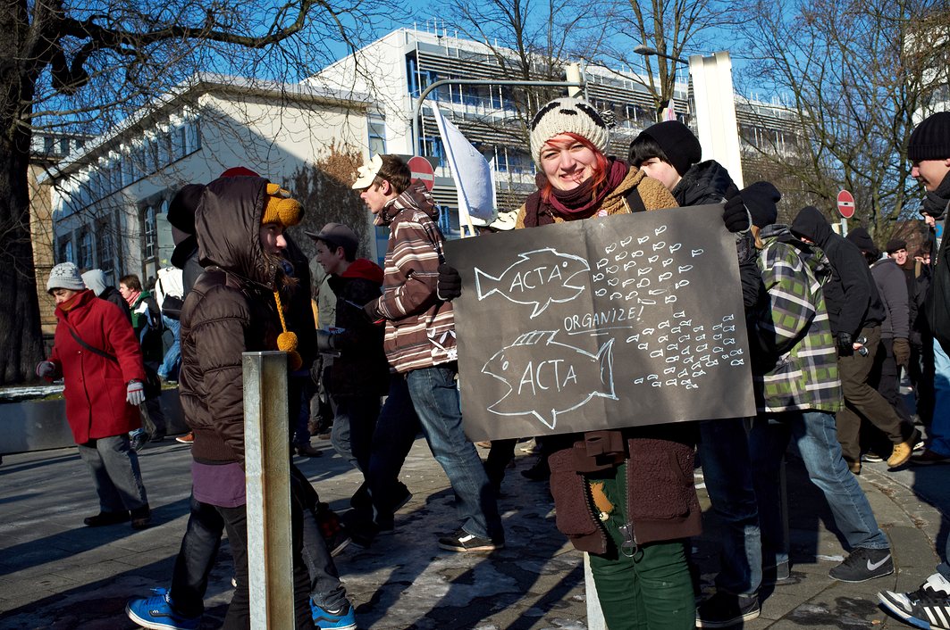 Anti ACTA Demo Aachen