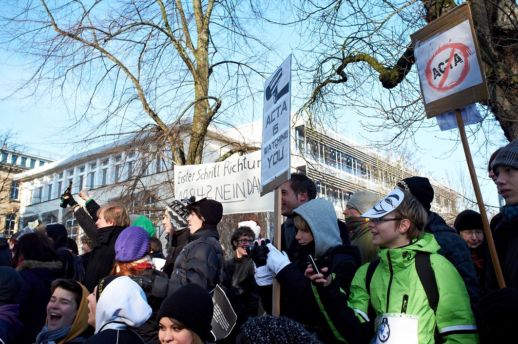 Anti ACTA Demo Aachen