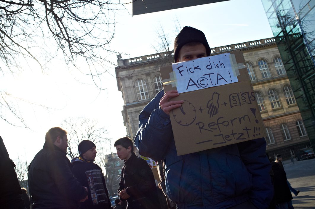 Anti ACTA Demo Aachen