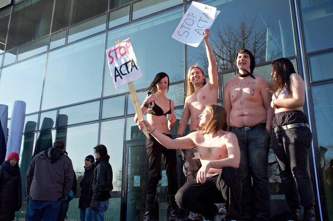 Anti ACTA Demo Aachen