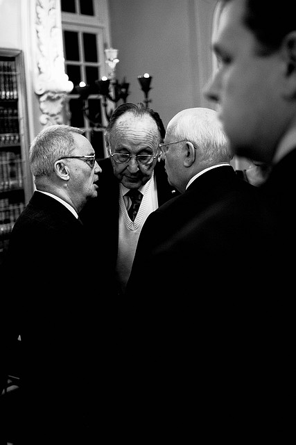 Hans-Dietrich Genscher, Michail Sergejewitsch Gorbatschow Hans-Dietrich Genscher, Michail Sergejewitsch Gorbatschow